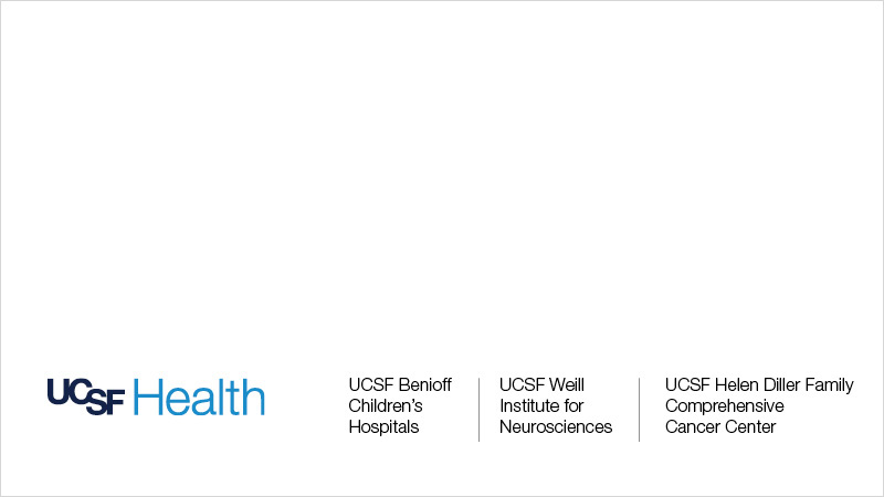 UCSF Health logo with subbrands