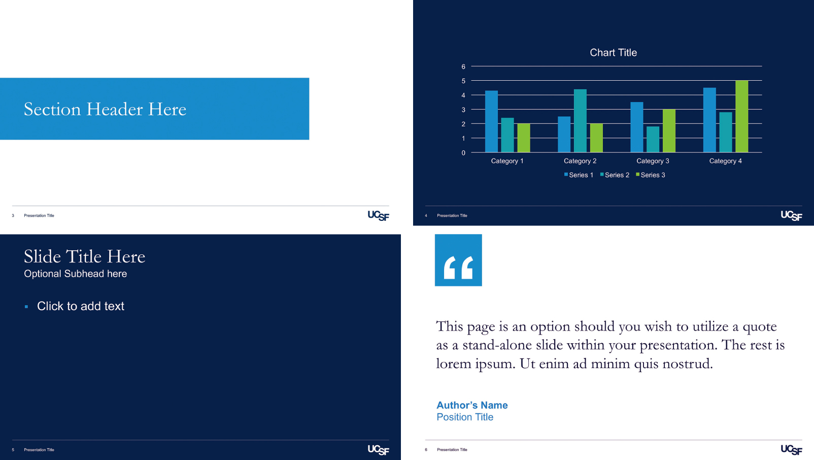 Ucsf Powerpoint Template